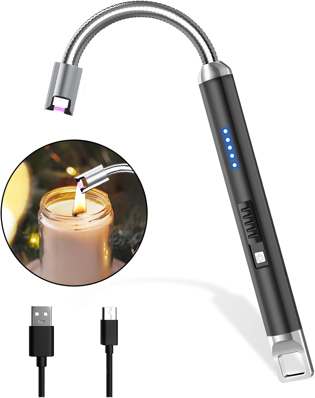 FlexiFlame Rechargeable Electric Lighter for Kitchen